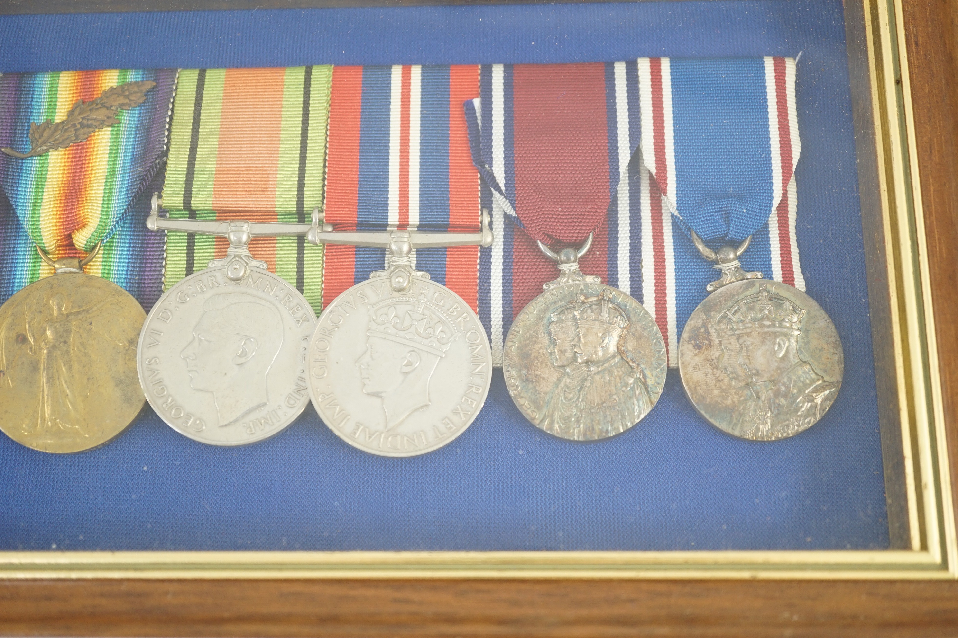 A WW1/WW2 MC group of eight medals to Major G H Hunt, Royal Engineers